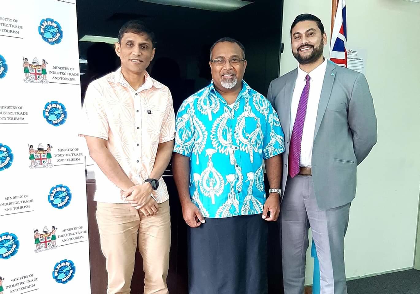 his Excellency Mr Solo Mara, Fiji Ambasador to the United States