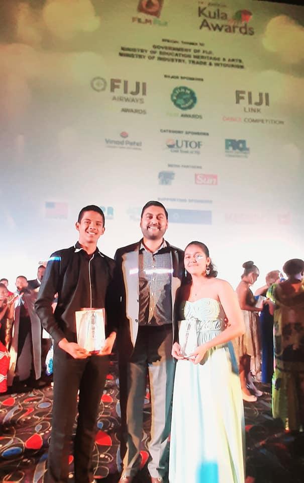 Yesterday evening was eventful! I was invited to present Best Actor and Best Actress at the Fiji Kula Film awards