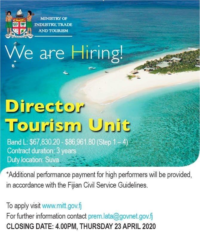 Great opportunity for Senior executives wanting a lifestyle change to Fiji.