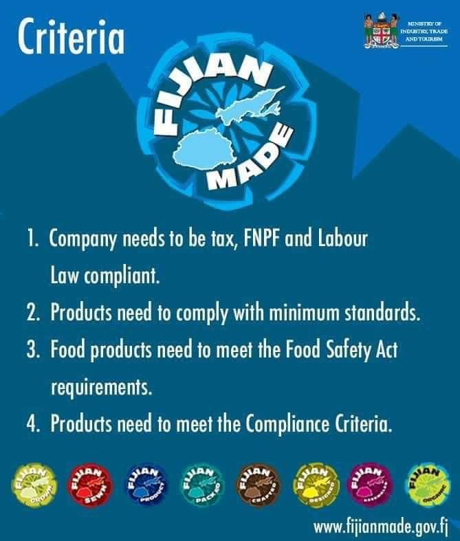 Fijian Made Criteria